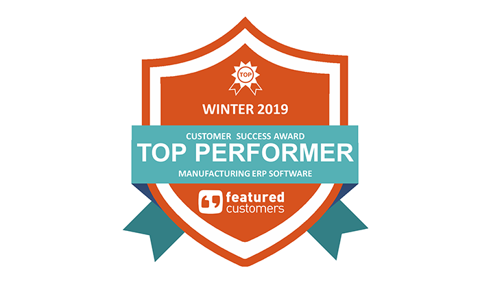 featured customers top performer winter 2019 badge