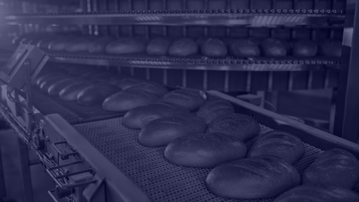 food bakery dark conveyor background