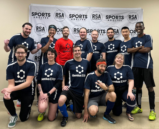 genius erp soccer team