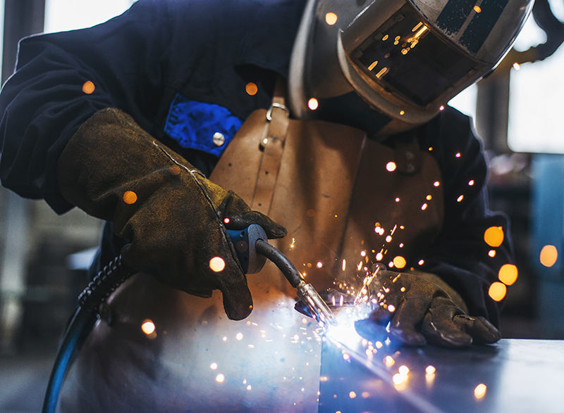 Industrial Welder With Torch