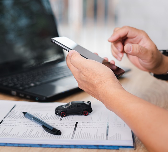 Manufacturing Purchasing Software on mobile phone
