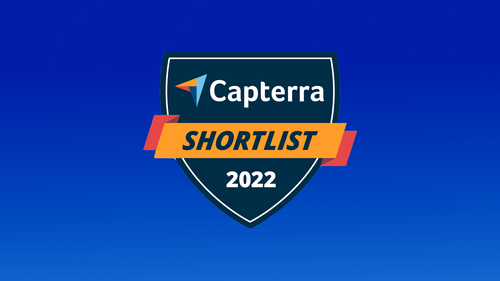 capterra shortlist badge