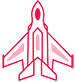 aerospace icon red