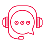 customer service headset icon