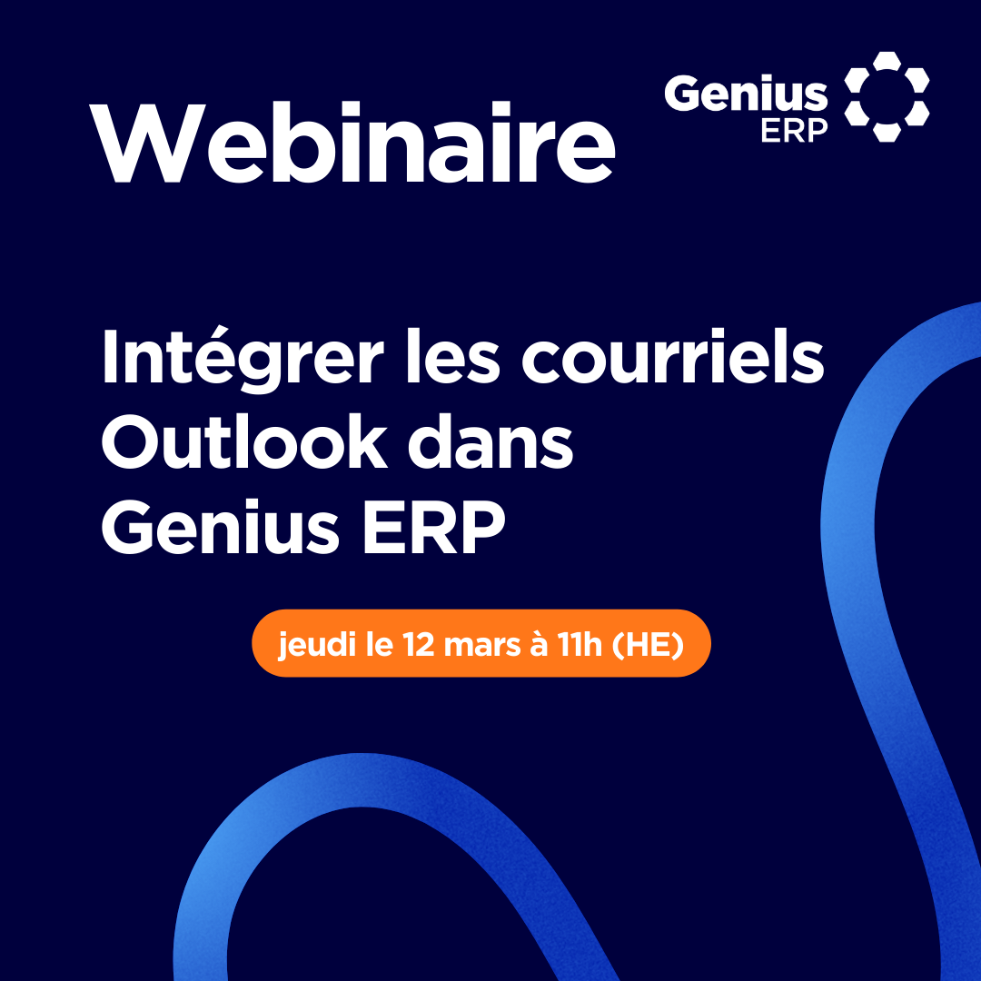 Intégrer les courriels Outlook dans Genius ERP