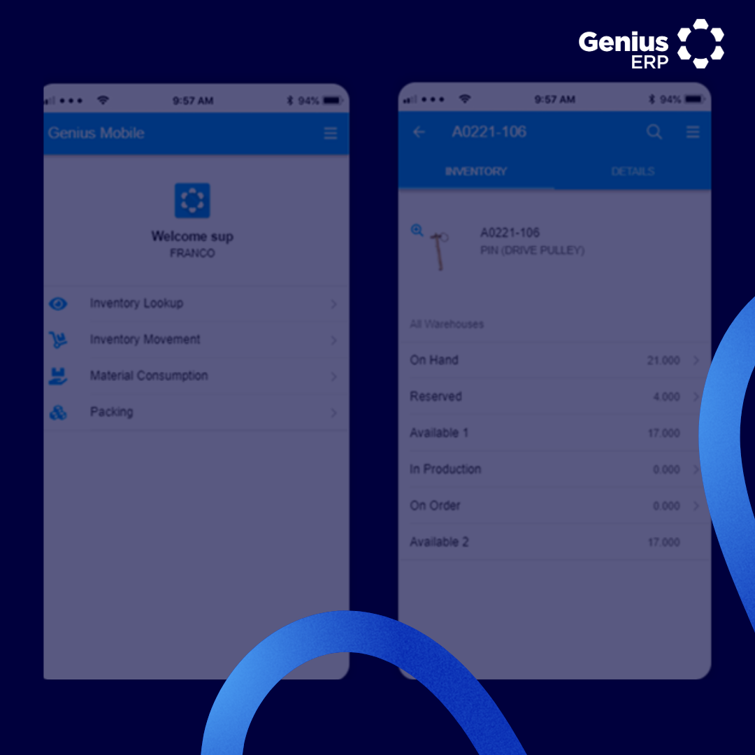 Proven Web Apps. Now Available for Genius ERP